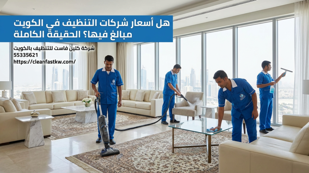 أسعار شركات التنظيف في الكويت شركة كلين فاست للتنظيف