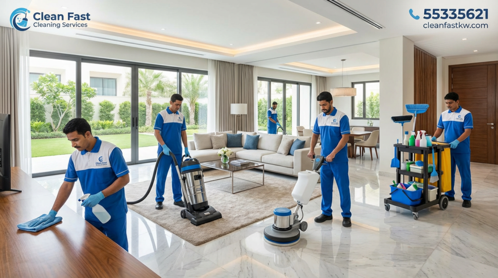  شركة تنظيف منازل بالكويت